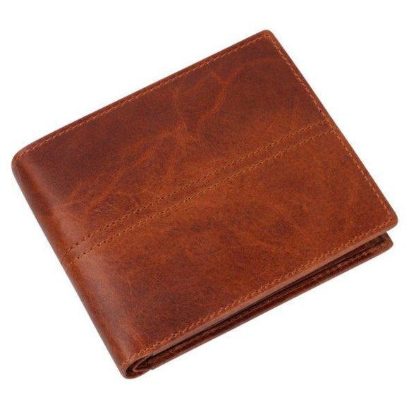 Bifold Leather Wallet Flip out  Wallet- BLACK FRIDAY CYBER MONDAY DEALS - Picture 5 of 5